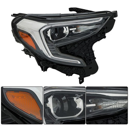Solid Spare 1PCS RH Xenon HID Headlight Assembly Set fit For GMC Terrain 2018-2021