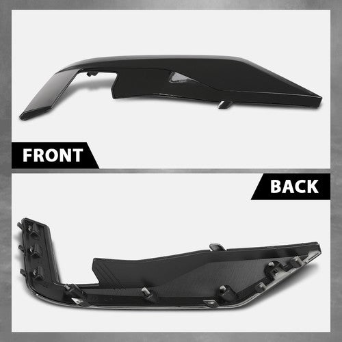 Solid Spare Fit For 2021-2024 Cadillac Escalade/Escalade ESV Front Bumper Cover Molding Left