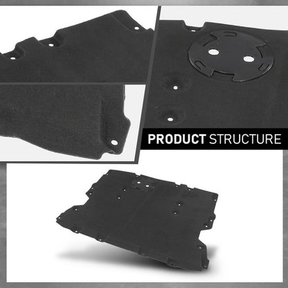 Solid Spare Fit For 2018-2023 BMW X3 X4 Front Engine Splash Shield Under Cover 51757417386