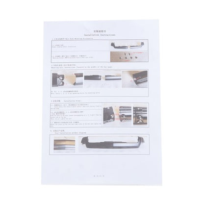 Solid Spare For Chevy Silverado 2022-2024 Front Bumper Assembly Split-type W/o Sensor Holes