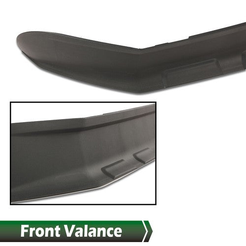 Solid Spare Front Lower Valance Black Fit For 2011-2016 Ford F250 F350 F450 Super Duty 4WD