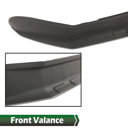 Solid Spare Front Lower Valance Black Fit For 2011-2016 Ford F250 F350 F450 Super Duty 4WD
