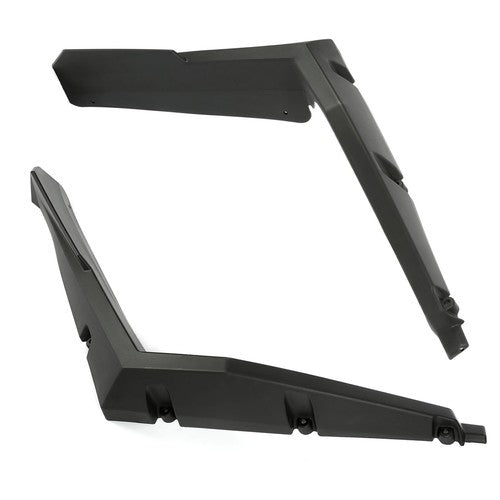 Solid Spare Rear Left Right Black Fender Flare For Polaris RZR 800 570 2009-2017