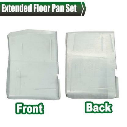Solid Spare Fit For 1973-1987 Chevy GMC Truck Blazer Jimmy Suburban Front Floor Pan Pair Set