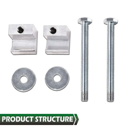 Solid Spare Fit For Tool Box Mount J Hook Toolbox Pickup Rail Mounting Clamp Tiedown Truck