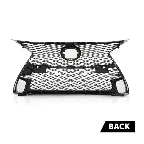 Solid Spare Front Bumper Grille Grill Fit For 16-17 Lexus GS200t 16-18 GS450h 16-20 GS350