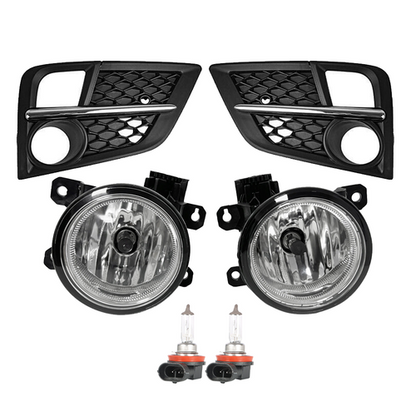 For Honda Odyssey 2018 2019 2020 Halogen Fog Lights Driving Bumper Lamps w/Bezel