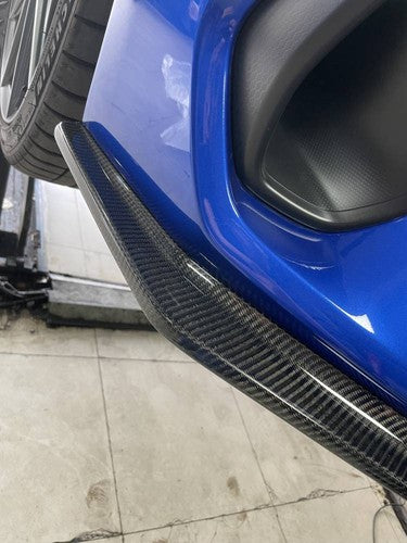 Fits 2022-2023 Subaru BRZ ZD8 Front Bumper Carbon Fiber Lip Spoiler Body Kit