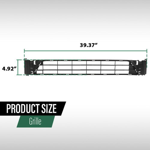 Solid Spare Front Bumper Lower Grille Intake Cover Fit For 18-19 Subaru Outback 2.5L 3.6L