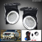 Solid Spare Fit For 03-06 GMC Sierra 1500 2500 3500 Left & Right LED Front Fog Lights