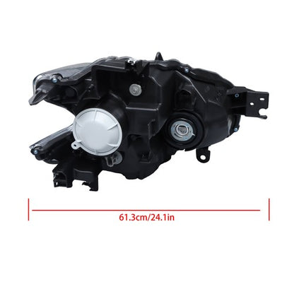 Solid Spare LH+RH Headlight Headlamps Clear w/Sport Pkg HID Type For Nissan Maxima 2009-2014