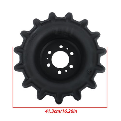 Solid Spare Sprocket 7165111 For Bobcat T190 T180 T140 With 6 Large Bolt Holes 15 Tooth