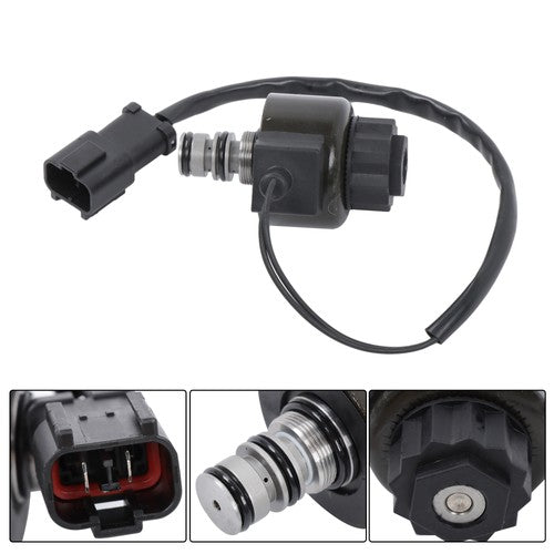 Solid Spare 203-60-56180 Solenoid Valve For KOMATSU PC60-6 PC120-5 PC130-5 PC60-7 New