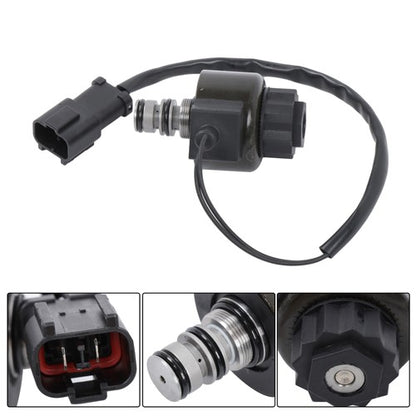Solid Spare 203-60-56180 Solenoid Valve For KOMATSU PC60-6 PC120-5 PC130-5 PC60-7 New