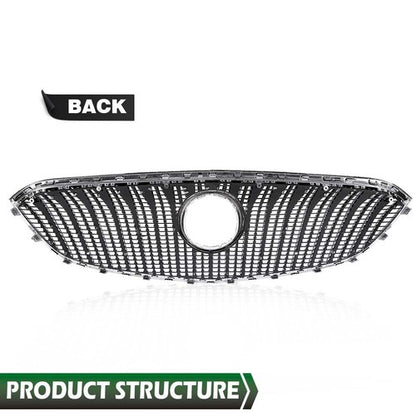 Solid Spare Fit For 14-16 Buick Lacrosse Front Bumper Upper Grille Grill Chrome GM1200705