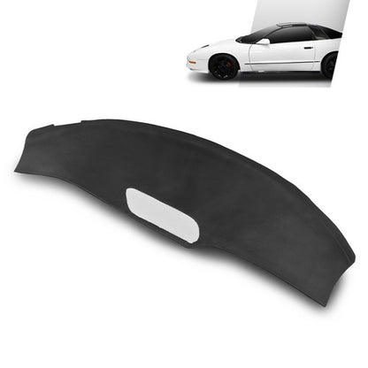 Solid Spare Fit For 1993-1996 Pontiac Firebird TPE Dashboard Dash Cover Cap Overlay Black