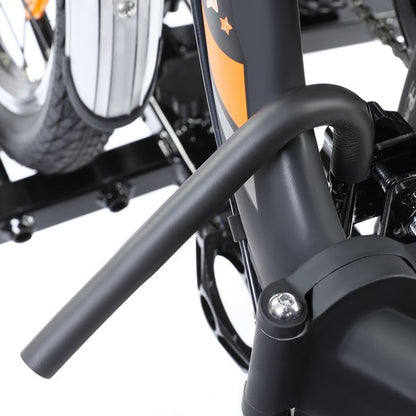 Solid Spare Foldable 2 Bike Rack Floor Stand Parking Hitch Mount Fat Tire Electric Bicycle