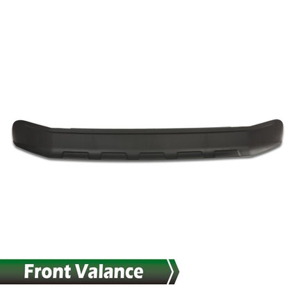 Solid Spare Front Lower Valance Black Fit For 2011-2016 Ford F250 F350 F450 Super Duty 4WD