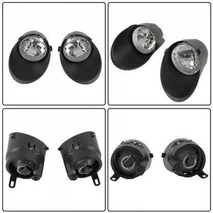 Fit 2007-2013 Toyota Tundra 2008-2011 Sequoia Pair Clear Fog Light w/cover LH RH
