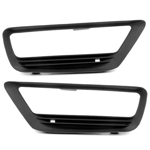 Solid Spare Pair Fog Lights Cover Trim Bezel Fit 2013-2015 14 Honda Accord Sedan LX EX 4DR