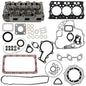 Solid Spare New Full Cylinder Head Assy With Vavel + Full Gasket Kit For Kubota D782 Engine
