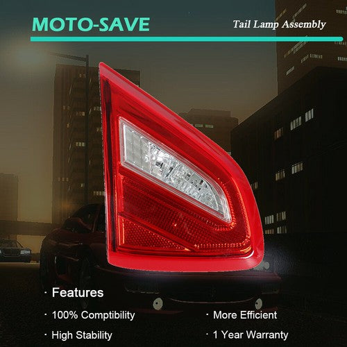 Solid Spare Fit For Nissan Altima 16- 18 Left Driver Side Tail Light Lamp Inside 265409HS0A