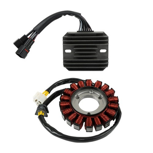 Solid Spare New COIL STATOR & REGULATOR RECTIFIER For SUZUKI GSXR600 750 GSX-R600 2006-2016
