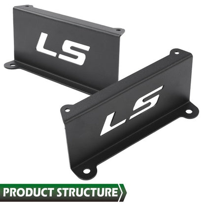 Solid Spare For LS1 LS2 LS3 LSX 5.3 6.0 4.8 6.2 ECM ECU PCM Engine Computer Mount Bracket