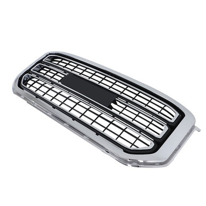 Solid Spare 22936421 New For GMC Yukon&Yukon XL 2015-2020 Chrome Front Bumper Grille Plastic