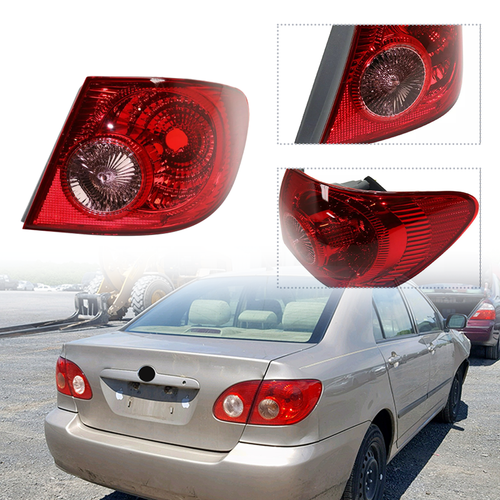Fit 2003-2008 Toyota Corolla CE LE Outer Tail Light Tail Lamp RH Passenger Side