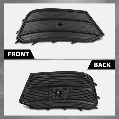 Solid Spare Fit For 2016-2018 Audi Q3 Front Right Side Lower Bumper Cover Grille AU1039135