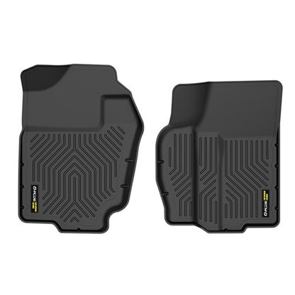 Solid Spare Fit For 94-01 Ram 1500 94-02 2500/3500 All Weather TPE Front Floor Mats Liners