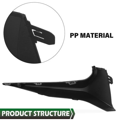 Solid Spare Fit For 20-22 Toyota Corolla Right Front Bumper Side Lower Trim Molding