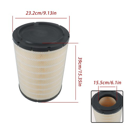 Solid Spare For Kenworth Sterling Isuzu Replaces Wix 46664 RS3548 AF25354 Engine Air Filter