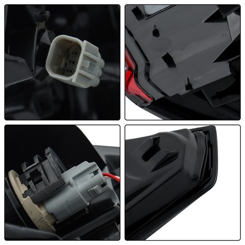 Solid Spare Single Left For Grand Highlander 2024 LH Tail Light Replacement Lamp LED Clear