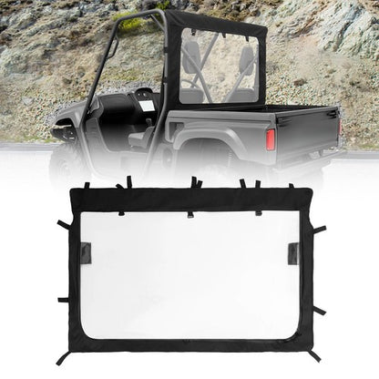 Solid Spare Soft Rear Window Shield For Yamaha Rhino 450/660 UTV CFMoto Uforce 800 #78637