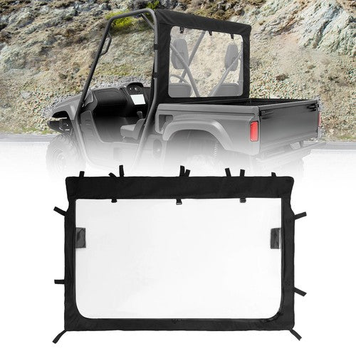 Solid Spare Soft Rear Window Shield For Yamaha Rhino 450/660 UTV CFMoto Uforce 800 #78637