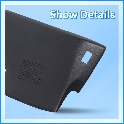 Solid Spare Hard ABS Dash Board Dashboard Pad Overlay Cover For Chevrolet Camaro 1984-1992
