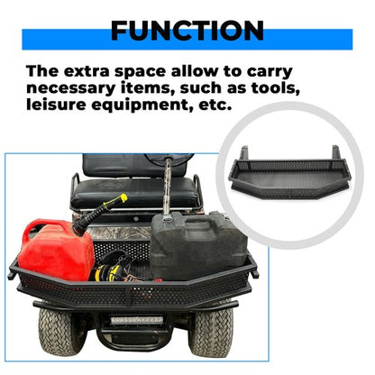 Solid Spare Front Clay Outer Cargo Basket For Club Car DS Golf Cart Gas & Electric Models
