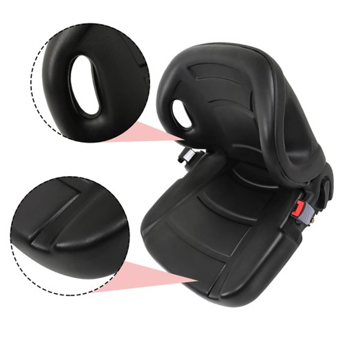 Solid Spare Universal Tractor Seat with Adjustable Back, For TOYOTA FORKLIFT, Dozer, Backhoe