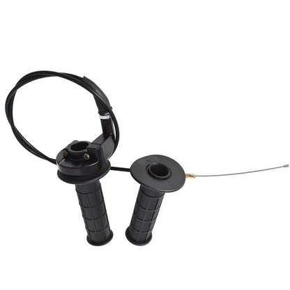 Solid Spare Handlebar Grip 7/8" Throttle Cable Clutch Brake Lever For Honda Baja Doodlebug
