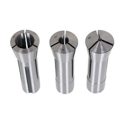 Solid Spare 29PC R8 Collet Set Fractional 1/32" - 1" High Precision Fit For Bridgeport New