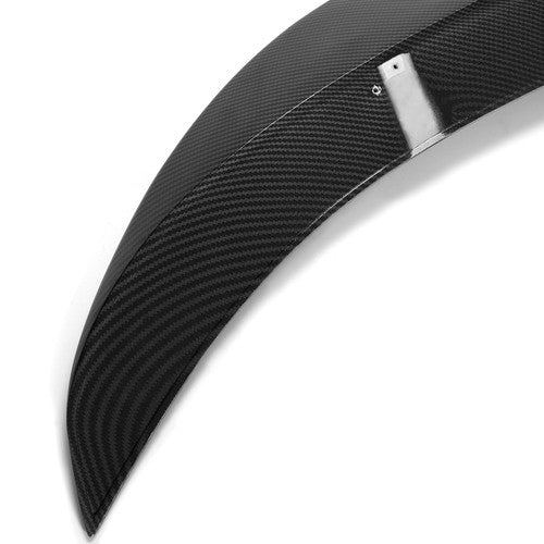 Solid Spare FOR 11-17 BMW F10 528i 535i 535d 550i M5 Carbon Color Highkick Trunk Spoiler