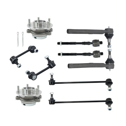 Solid Spare For Altima 2007-2013 K750095 Front Wheel Bearning Hub Sway Bar End Link Tie Rod
