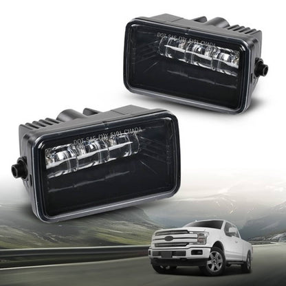 Solid Spare Upgrade LED Fog Lights Fit For 2015-2020 Ford F150 4 Inch LED Fog Light Assembly