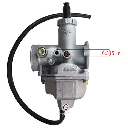 Solid Spare Carburetor For Honda XR100R CRF100F XR100 With Handlebar Grips & Throttle Cable