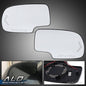Solid Spare Fit For 03-2007 Chevy GMC Cadillac Power Mirror Glass Heated Passenger & Driver
