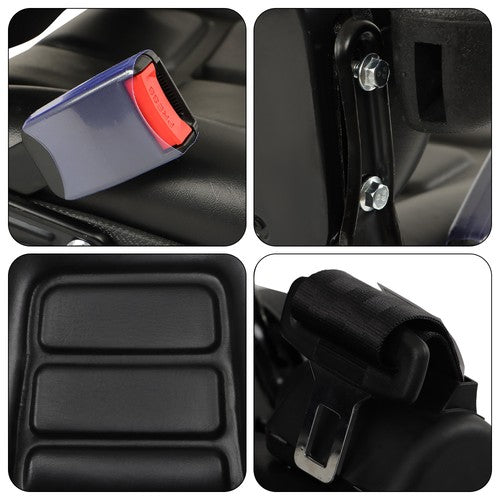 Solid Spare Universal Forklift Seat Fold Down Tractor Seat with Adjustable Angle Back Switch