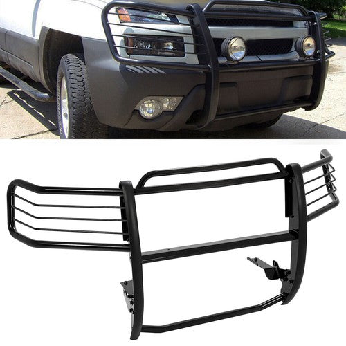 Solid Spare For Tahoe Avalanche Suburban 1500 2007-14 Grille Guard Steel Bumper Brush Guard