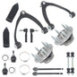Solid Spare For Chevy Silverado 1500 07-13 Front Wheel Hub Bearings Upper Control Arm 14pc